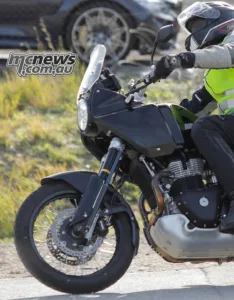 Royal Enfield Himalayan 750’s spy shots